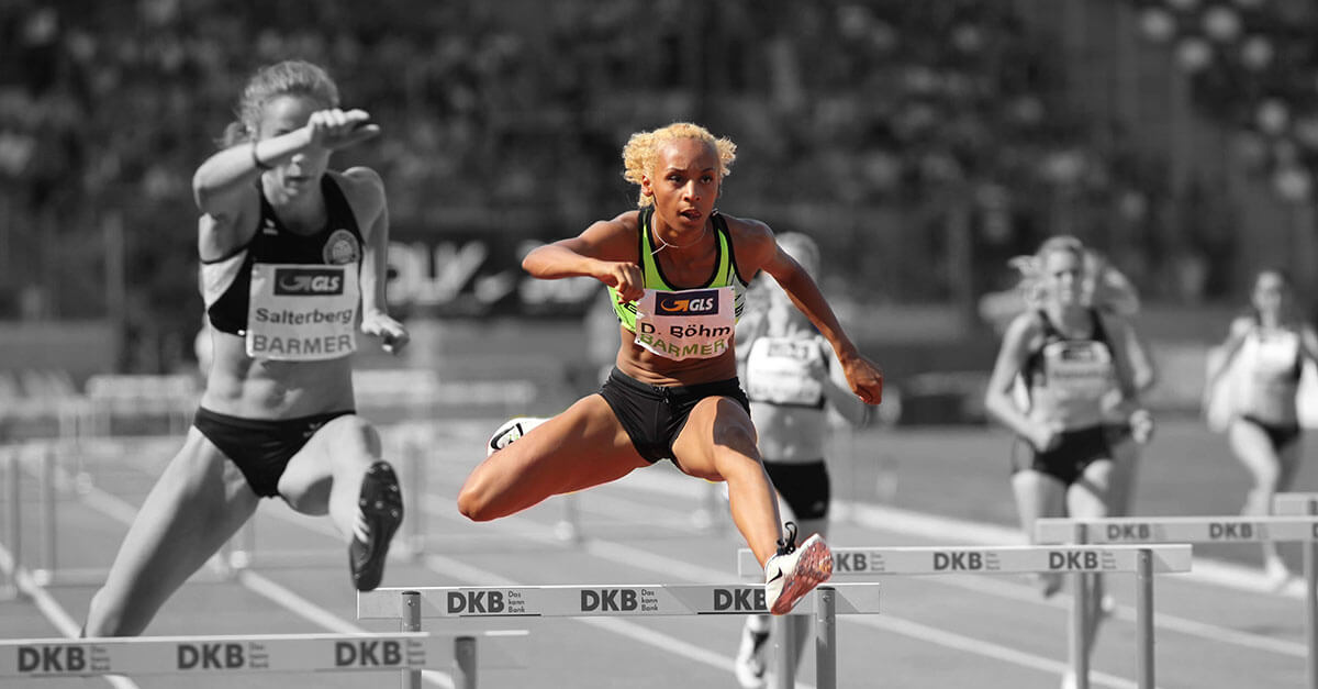 Djamila Böhm 400m H Leichtathletik
