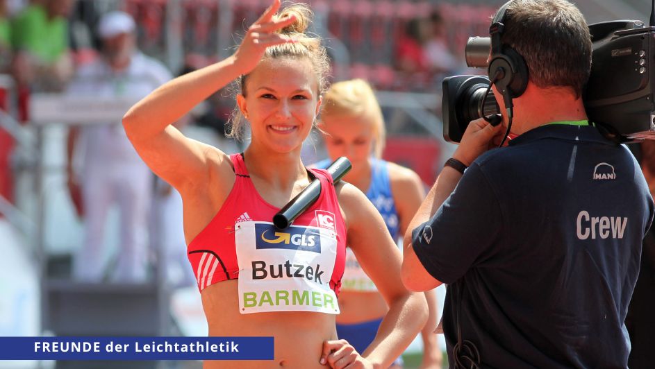 Chantal Butzek stürmte im Jugendbereich meist als Siegerin durchs Ziel – Foto: Jörg Manthey